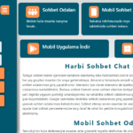 Bedava Sohbet Odaları – Bedava Chat Sitesi